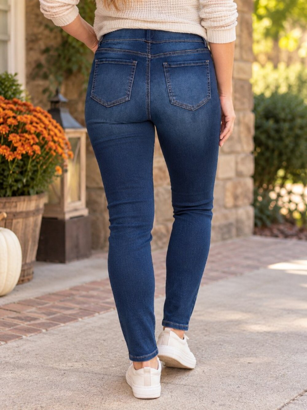 No Boundaries Juniors Medium 7-9 Skinny Jeggings Dark Wash Stretch Jeans